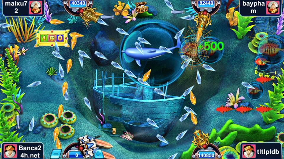 AE Lucky Fishing - Tựa game giải trí với tỷ lệ thắng lên đến 90% Đồ họa sống động với tỷ lệ chiến thắng cao khi chơi