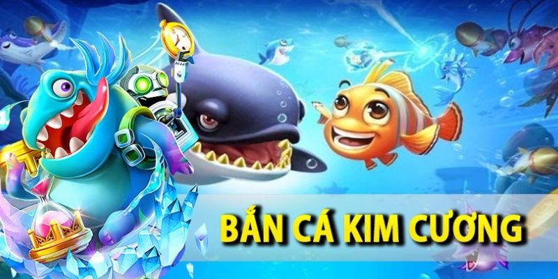 Bắn cá kim cương - Tựa game uy tín, xanh chín nhất 2025 Giao diện game cực kỳ bắt mắt, phù hợp với mọi bet thủ