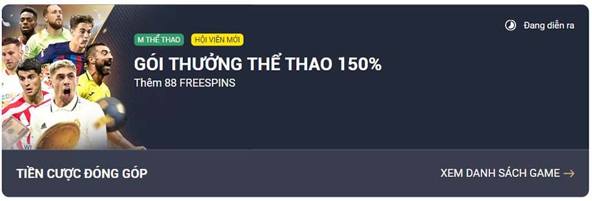 Khuyến mãi M88 với hơn 5 triệu ưu đãi được tung ra mỗi ngày Một vài lưu ý quan trọng khi tham gia khuyến mãi M88