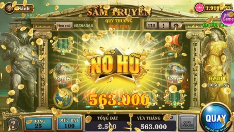 Nổ hũ Iwin - Game hot, đổi thưởng hấp dẫn, tỷ lệ thắng cao Luôn linh hoạt khi sử dụng tính năng quay tự động